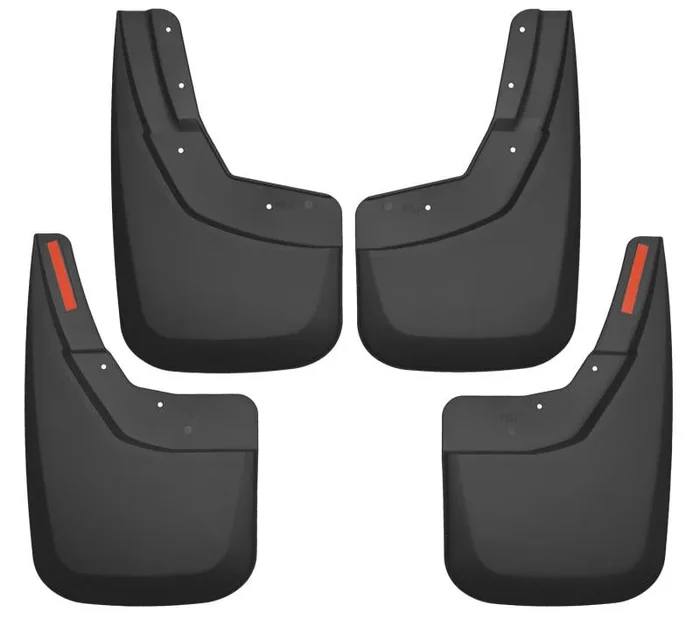 Husky Liners 14-17 Chevy Silverado 1500 / 15-16 Silverado 2500 HD Front and Rear Mud Guards – Black