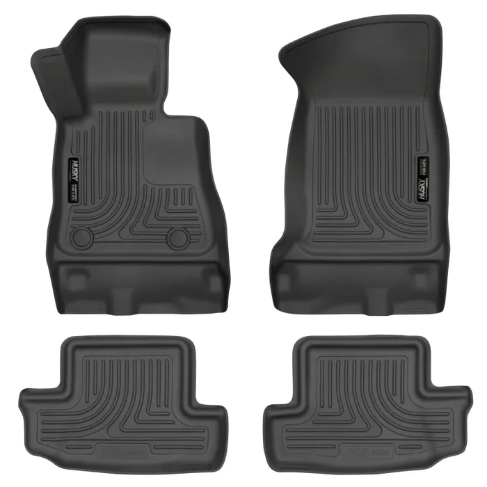 Husky Liners 16-17 Chevy Camaro WeatherBeater Front and Second Row Black Floor Liners8.0 lb