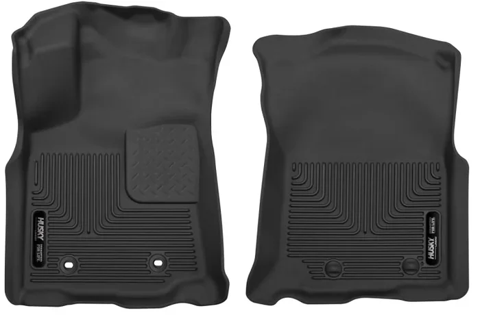 Husky Liners 2016 Toyota Tacoma Double Cab Pickup Black Front Floor Liners8.7 lb
