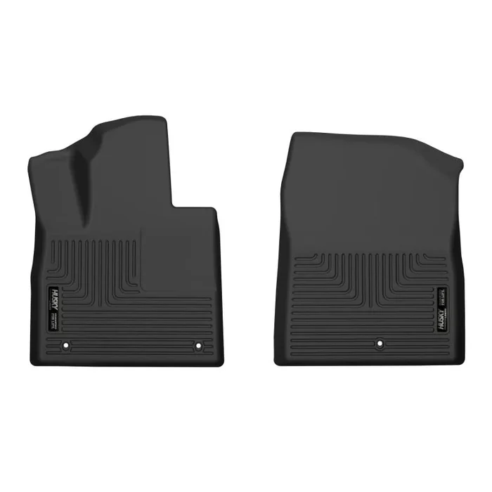 Husky Liners 21-22 Hyundai Santa Fe X-Act Contour Front Floor Liners – Black
