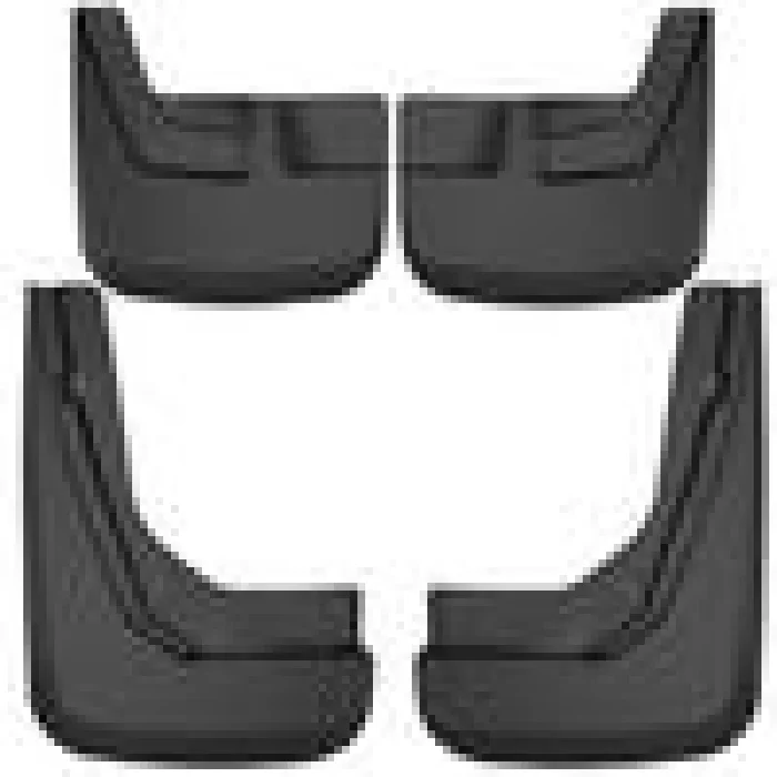 Husky Liners 21-23 Suburban/Tahoe/Yukon XL w/o Power Running Boards Front/Rear Mud Guards – BLK