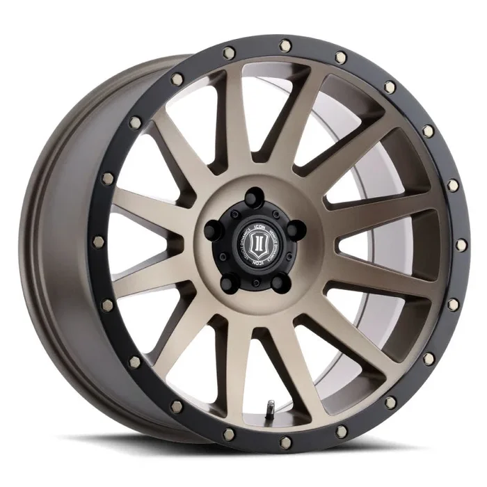 ICON Compression 20×10 5×5 -12mm Offset 5in BS 71.5mm Bore Bronze Wheel