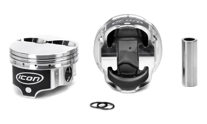 Icon Pistons SBF FT Forged Piston Set 4.030 Bore -4.8cc