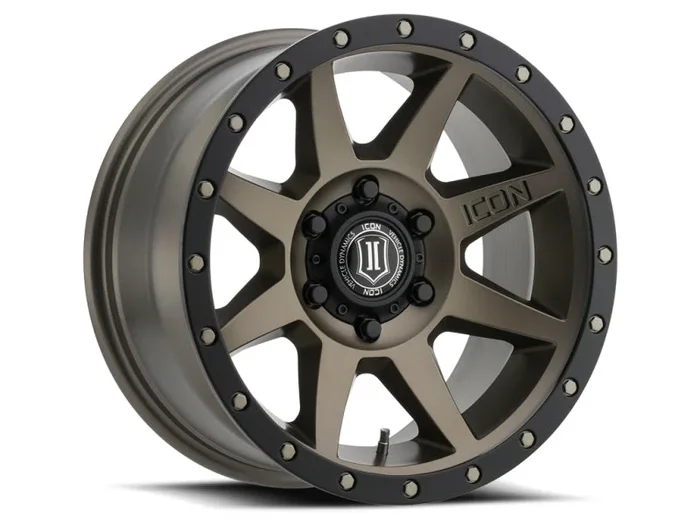 ICON Rebound 17×8.5 5×5 -6mm Offset 4.5in BS 71.5mm Bore Bronze Wheel