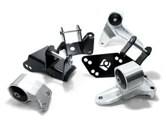 Innovative 96-00 Civic K-Series Silver Aluminum Mounts 75A Bushings (EG/DC Subframe)20.1 lb