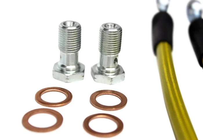 ISR Performance Stainless Steel Rear Brake Lines – Nissan 240sx (S13/S14)