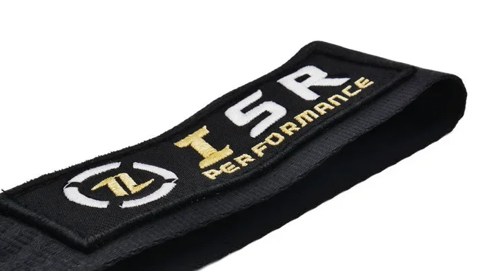 ISR Performance Universal Racing Tow Strap – Black0.39 lb