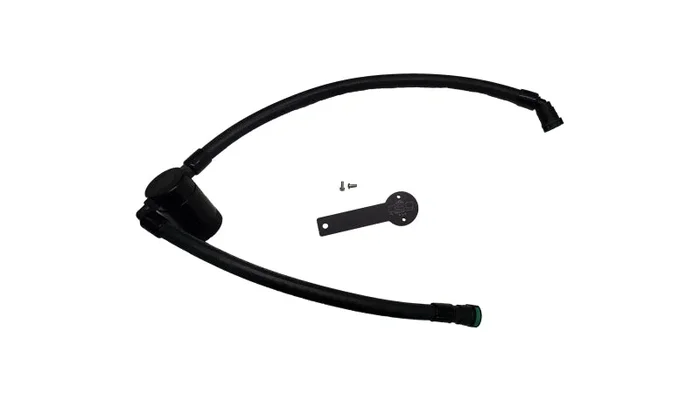 J&L 19-23 Chevy Silverado/GMC Sierra 1500 2.7L Passenger Side Oil Separator 3.0 – Black Anodized2.0 lb