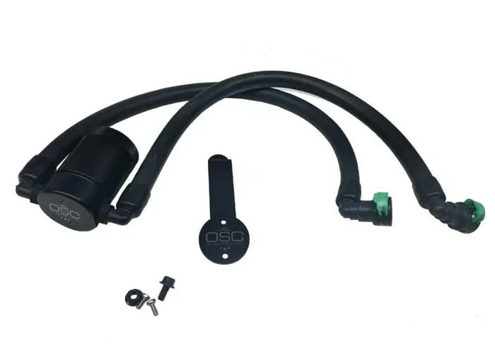J&L 2015-2023 Ford Mustang EcoBoost Driver Side Oil Separator 3.0 – Black Anodized2.0 lb