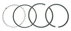 Je Pistons Piston Ring Set 4.165 Moly 1/16 1/16 3/16