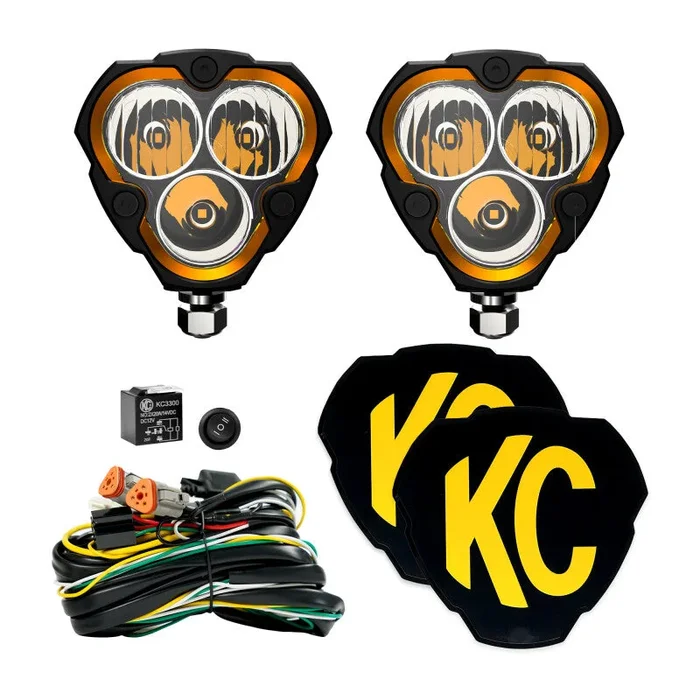 KC HiLiTES FLEX ERA 3 – 2-Light Master Kit