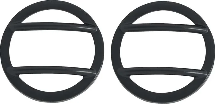 Kentrol 07-18 Jeep Wrangler JK Side Marker Covers Pair – Powdercoat Black