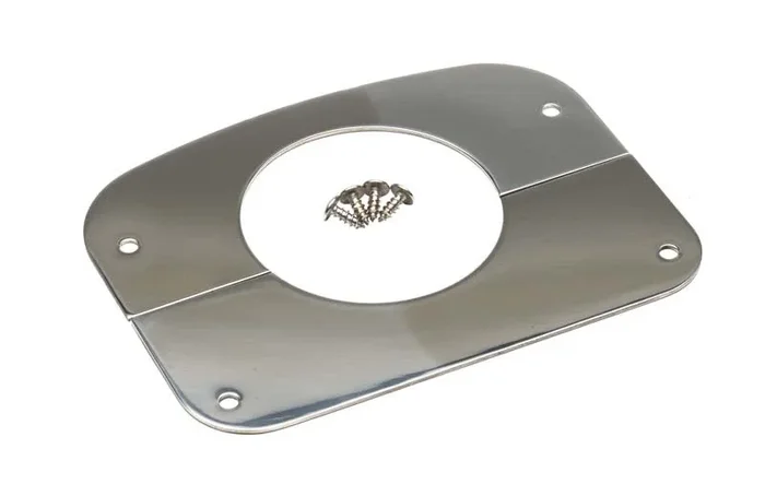 Kentrol 76-86 Jeep CJ Column Cover – Polished Silver