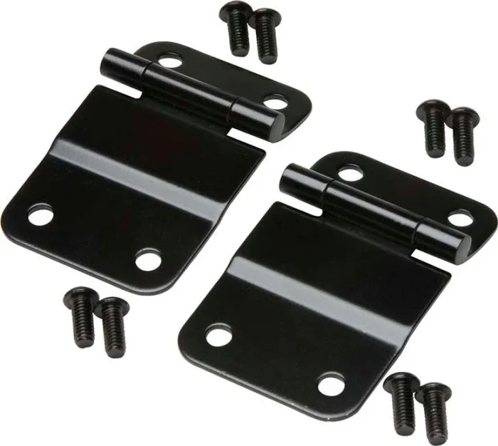 Kentrol 76-86 Jeep CJ7 Tailgate Hinge Pair – Powdercoat Black