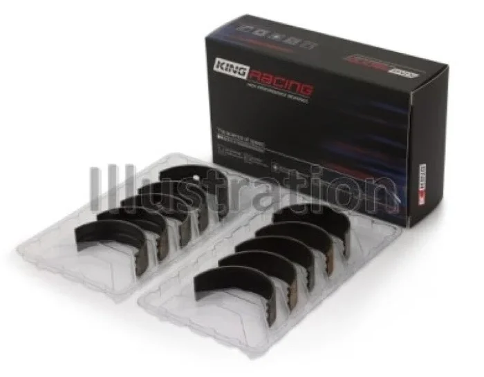 King Engine Bearings Acura D16A1/97-01 Honda H22A4/98+ F23A Performance Main Bearing Set – Size STD0.8 lb