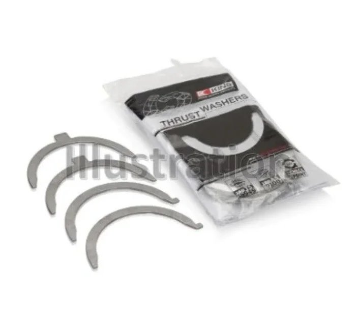 King Engine Bearings Nissan VQ20DE/VQ25DD/VQ25DE/VQ30DD/VQ30DE/VQ30DET/VQ35DE Thrust Washer Set0.1 lb