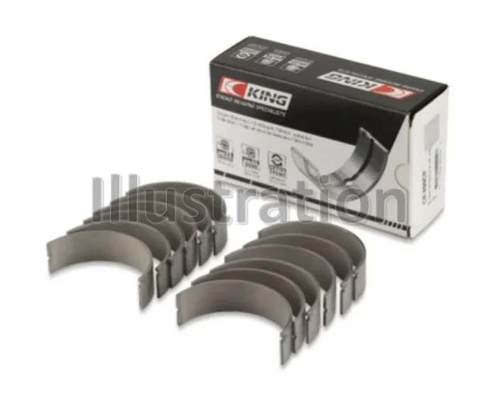 King Engine Bearings Nissan VQ35HR/VQ37HR Connecting Rod Bearing Set – Size +0.25mm0.6 lb