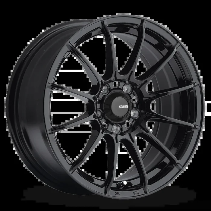 Konig Dial In 15×9 4×100 ET35 Gloss Black