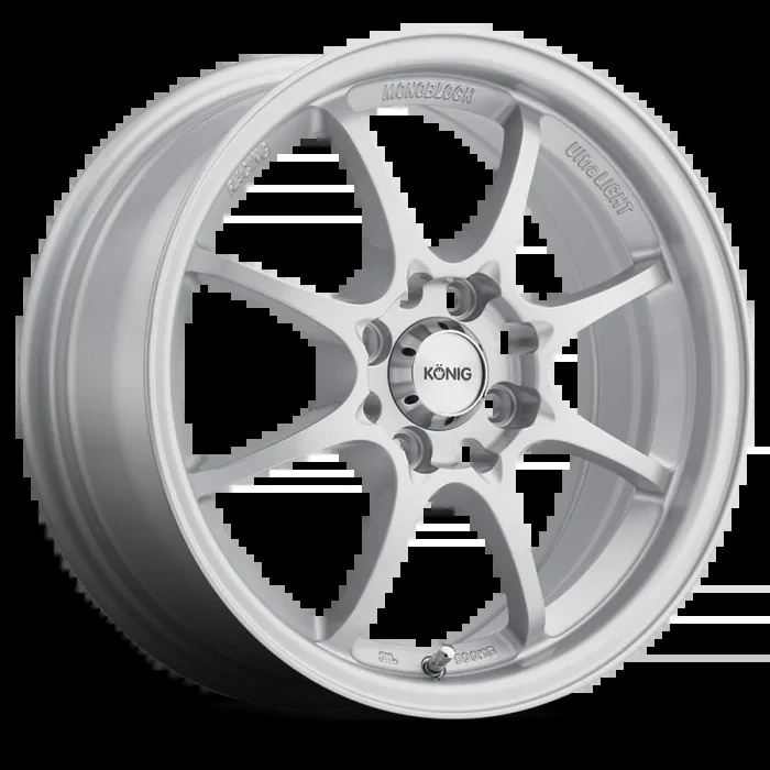 Konig Helium 15×6.5 4×100 ET40 Silver