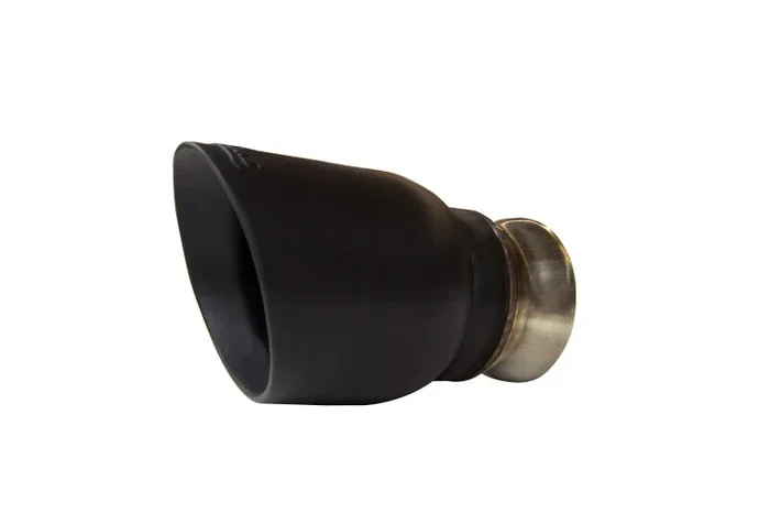 Kooks 15-18 Dodge Charger/Durango 2.75in OEM Round Tips (Black)2.2 lb