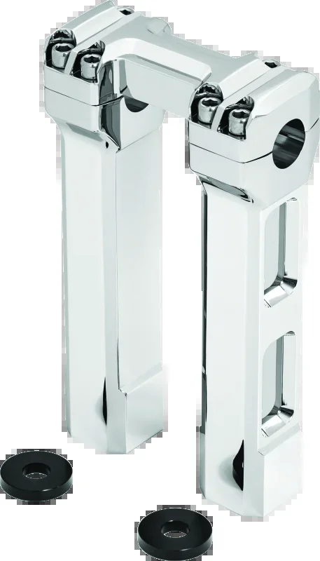 Kuryakyn 8inch Billet Handlebar Risers Chrome