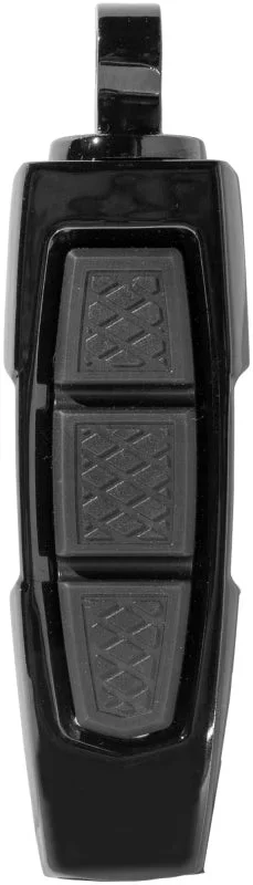 Kuryakyn Enygma Pegs With Adapter- Gloss Black1.5 lb