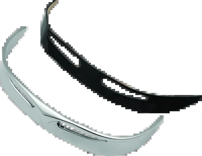 Kuryakyn Fender Tip Front Trailing Edge 90-17 Fat Boy Models Chrome