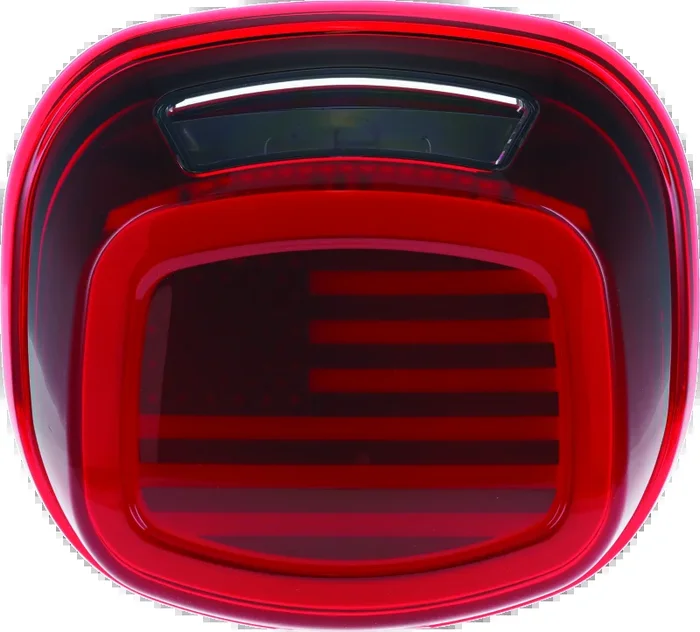 Kuryakyn Freedom Taillight Red Lens With License Light