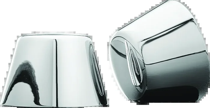 Kuryakyn Front Axle Nut Caps Chrome0.34 lb