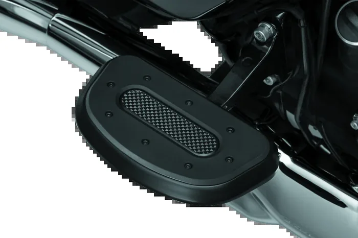 Kuryakyn Heavy Industry Passenger Floorboards Black4.8 lb