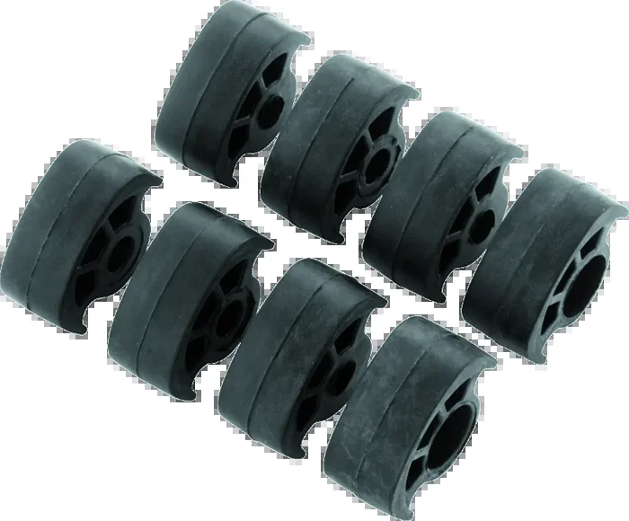 Kuryakyn ISO Small Peg Replacement Rubbers (8 Pcs)
