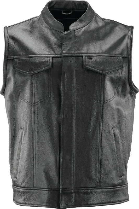 Kuryakyn Leather By River Road Vandal Club Vest Black – XL3.2 lb