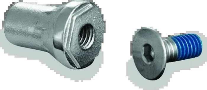 Kuryakyn Replacement Tapered Peg Mount With Screw Chrome