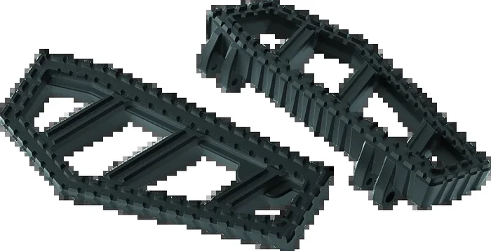 Kuryakyn Riot Floorboards Satin Black6.1 lb