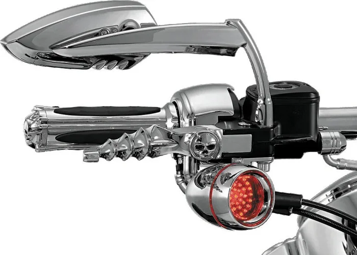 Kuryakyn Scythe Mirrors Chrome3.1 lb