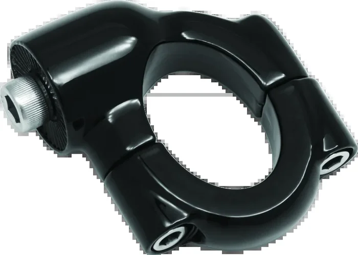 Kuryakyn Side Mount License Plate Holder Clamp Softail Models Gloss Black