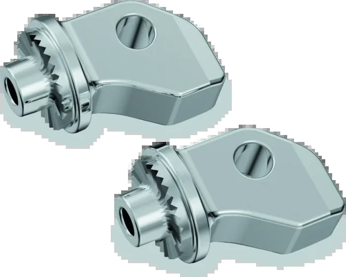 Kuryakyn Splined Peg Adapters Front Indian Scout Chrome