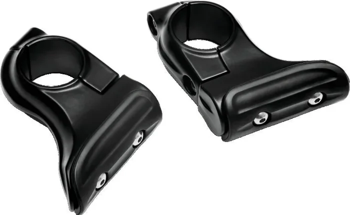 Kuryakyn Toe Rest Cruise Pegs Satin Black (Pair)1.1 lb