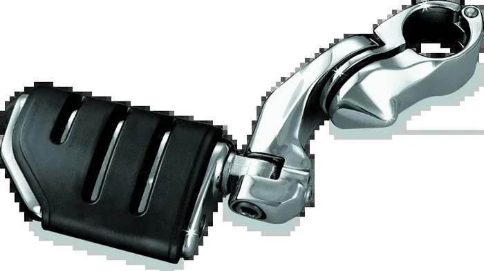 Kuryakyn Tour Tech Trident Dually 4in Back Arm With 1-1/4in Clamps Chrome5.6 lb