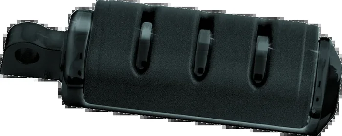 Kuryakyn Trident Large Peg With Male Adapter Gloss Black