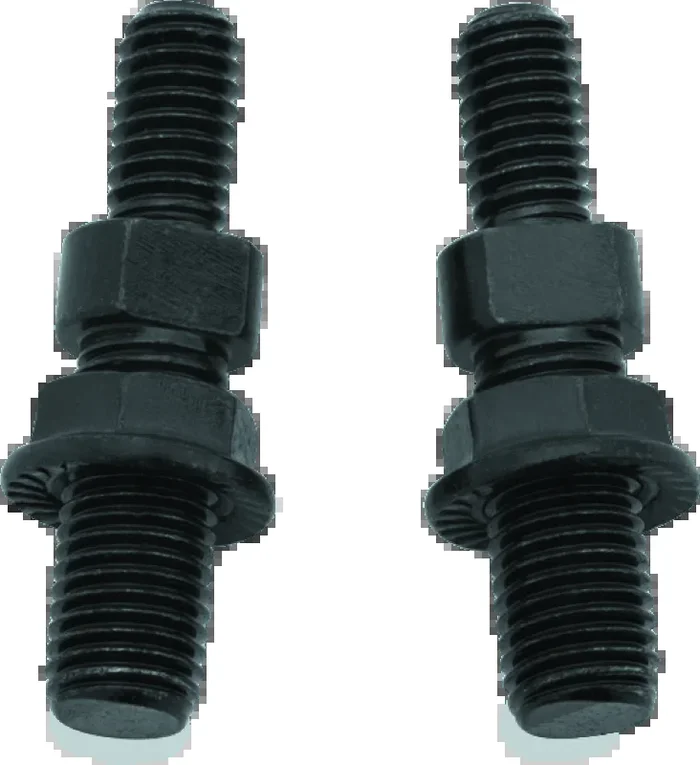 Kuryakyn Universal Mirror Adapters Gloss Black