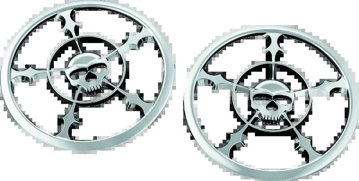 Kuryakyn Zombie Speaker Grill 14-Up Touring Chrome