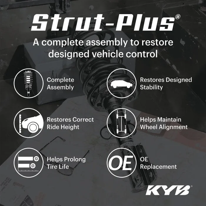 KYB 17-19 Honda CR-V / 20-22 Honda CR-V L4 1.5L 1497cc Strut-Plus Assembly – Front Right
