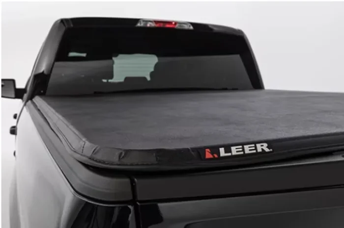 LEER 2016+ Nissan Titan 66NT16 LATITUDE 6Ft6In w/ Track Tonneau Cover – Folding Full Sz Standard Bed