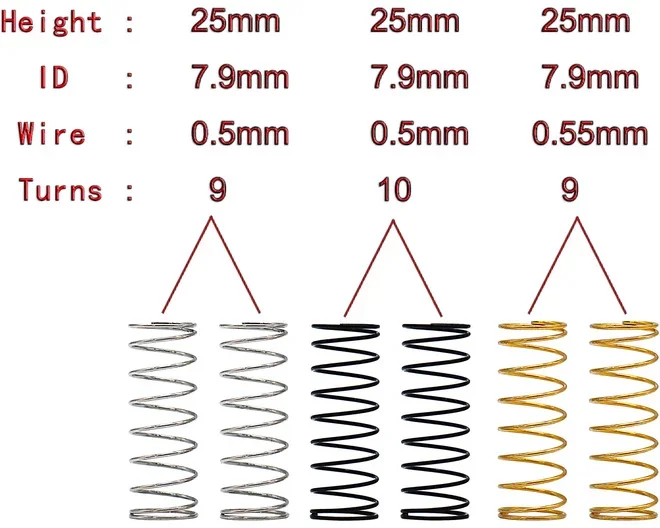 Linear Rate Rear Spring Set Micro B/T