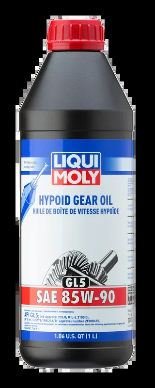LIQUI MOLY 1L Hypoid Gear Oil (GL5) SAE 85W9013.1 lb
