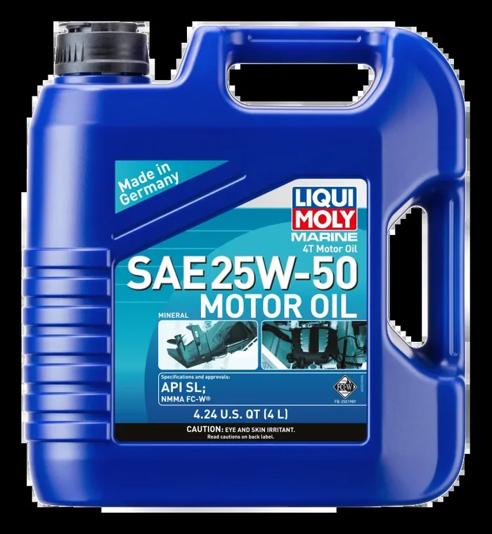 LIQUI MOLY 4L Marine 4T Motor Oil SAE 25W50