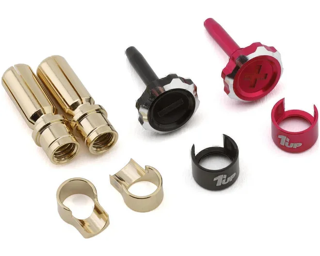 Lockdown Adjustable Bullet Plug Grips W/5mm Bullets (Pink/Black)