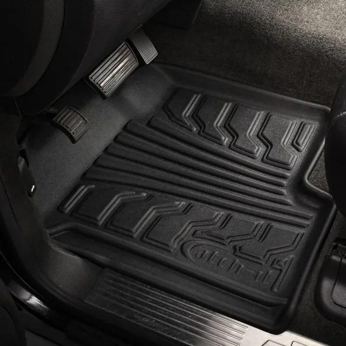 Lund 08-10 Ford F-250 Super Duty Catch-It Floormat Front Floor Liner – Black (2 Pc.)