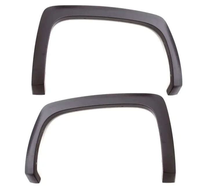 Lund 19-21 Chevy Silverado 1500 SX-Sport Smooth Elite Series Rear Fender Flares – Black (2 Pc.)
